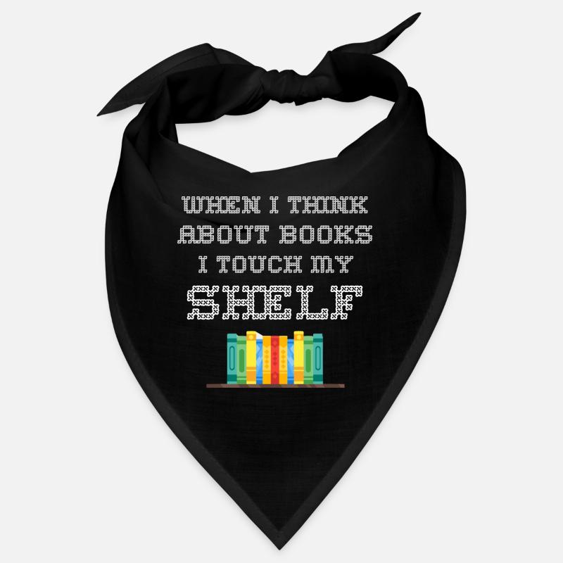Touch My Shelf Reader or Librarian Gift Bandana