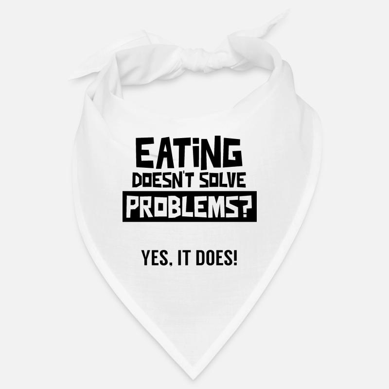 Food does not solve any problems? Diabetic Diabetes Bandana