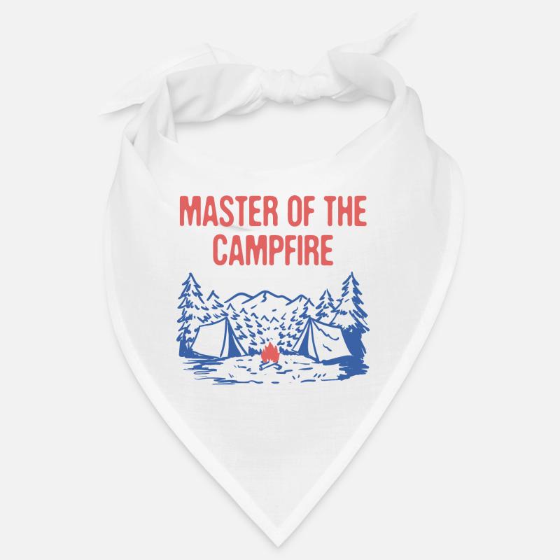 Master of the Campfire Camping Dad Camper Daddy Bandana