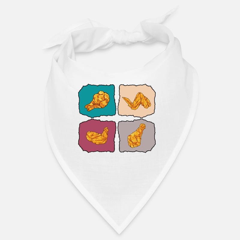 hühner "types pf chicken" chickenwings Bandana