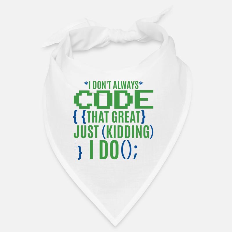 Funny Coder Programmer IT Bandana