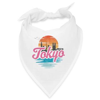Tokio - Bandana - Weiß - Vorne