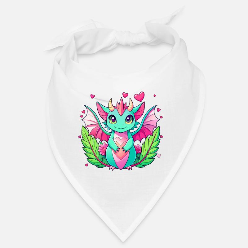 Dragon coloré Bandana