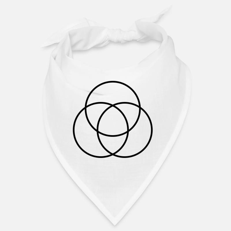 Drei Kreise Grafik DICK Bandana