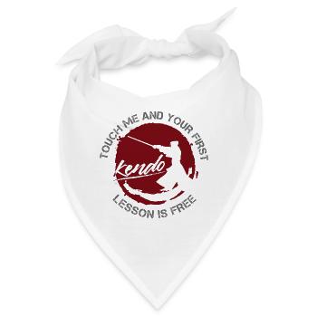 Kendo - Bandana - Weiß - Vorne