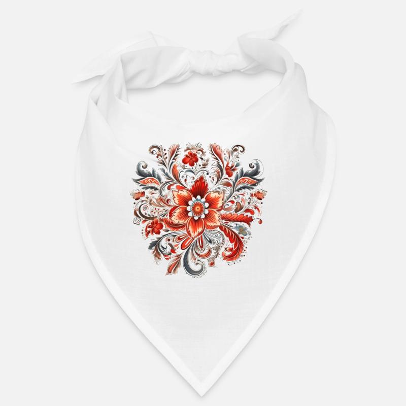 Floral pattern - Indian style Bandana