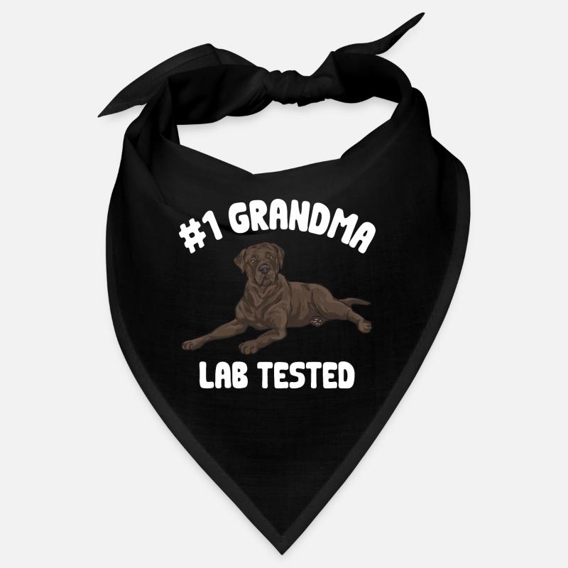 Chocolate Brown Labrador Retriever Dog Bandana