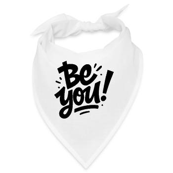 Be you - Bandana - Weiß - Vorne