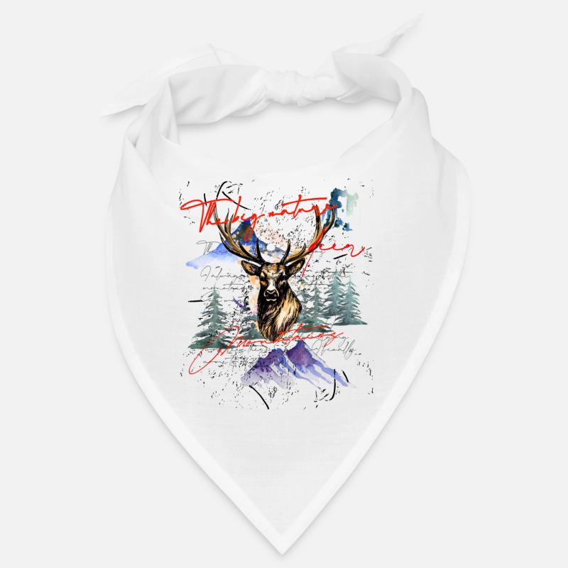 Idée cadeau Cerf Cerf Antler Mountains Bandana