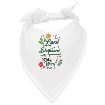 Christlicher Bibelvers Religion - Bandana - Weiß - Vorne