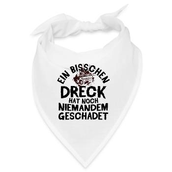 Geländewagen - Bandana - Weiß - Vorne