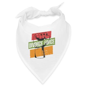 Scheidung Witziger Trennung Spruch Für Scheidung - Bandana - Weiß - Vorne