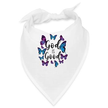Christian Bible Verse Quote - Bandana - Weiß - Vorne