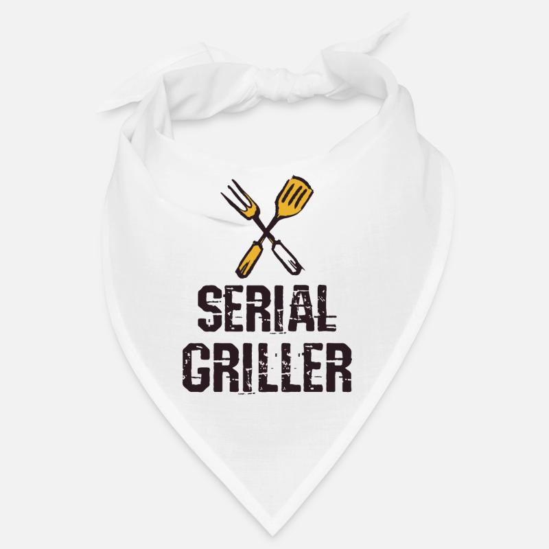 Série Griller BBQ Grill Couverts Professionnels Grill Bandana