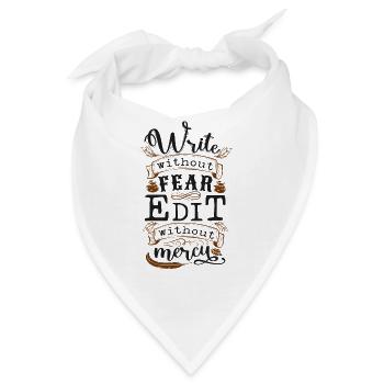 Writing Novel Writer & Published - Bandana - Weiß - Vorne