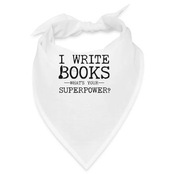 Writing Novel Writer & Published - Bandana - Weiß - Vorne