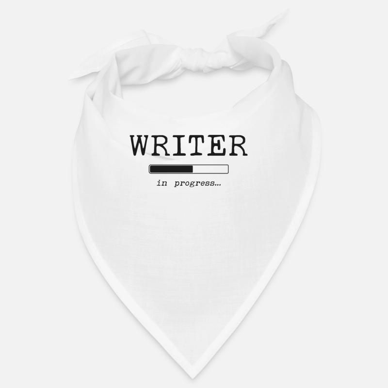 Writing Future Novel Writer & - Bandana - Weiß