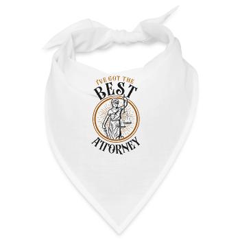 Young Lawyer Attorney Law I'Ve Got - Bandana - Weiß - Vorne