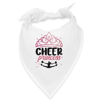 Cheer Cheerleading Cheer Princess - Bandana - Weiß - Vorne