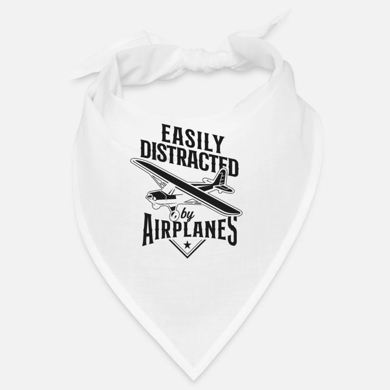 Airplane Pilot Vintage Easily Bandana