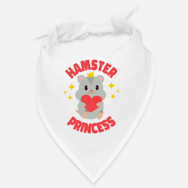 Mignon Hamster Hamster Princesse Bandana