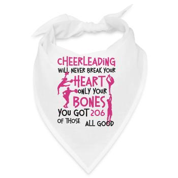 Cheer Cheerleading Cheerleading - Bandana - Weiß - Vorne