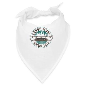 Canoe Canoeing Vintage Canoe More - Bandana - Weiß - Vorne