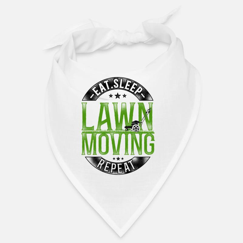Lawn Mower Mowing Dad Father Bandana