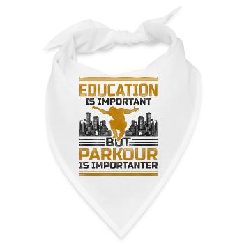 Parkour Free Running Traceur - Bandana - Weiß - Vorne