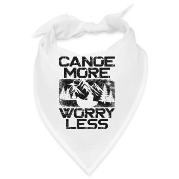 Canoe Canoeing Vintage Canoe More - Bandana - Weiß - Vorne