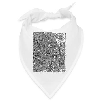 maya tafel black - Bandana - Weiß - Vorne