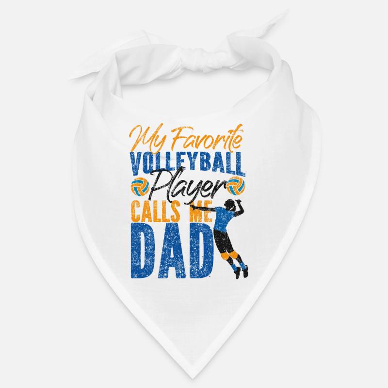 Volleyball Player Team Dad Father Bandana