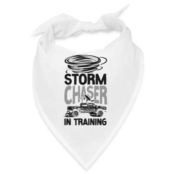 Storm Chaser Hurricane Meteorology - Bandana - Weiß - Vorne