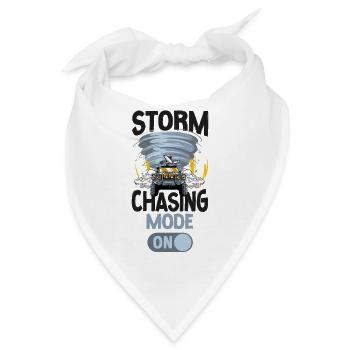 Storm Chaser Hurricane Meteorology - Bandana - Weiß - Vorne