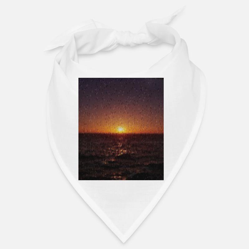 coucher de soleil à nouveau Bandana
