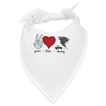 Storm Chaser Hurricane Meteorology - Bandana - Weiß - Vorne
