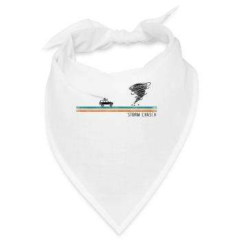 Storm Chaser Hurricane Meteorology - Bandana - Weiß - Vorne