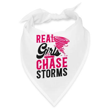 Storm Chaser Hurricane Meteorology - Bandana - Weiß - Vorne