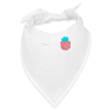 Soap Making Crafting Pocket - Bandana - Weiß - Vorne