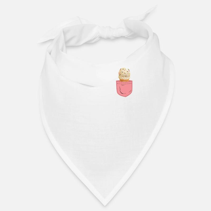 Cône de poche de crème glacée Bandana