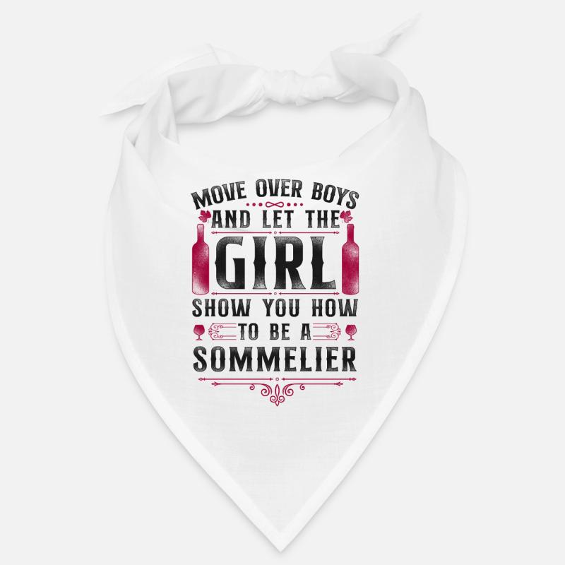 Sommelier Wine Drinking Tasting Bandana