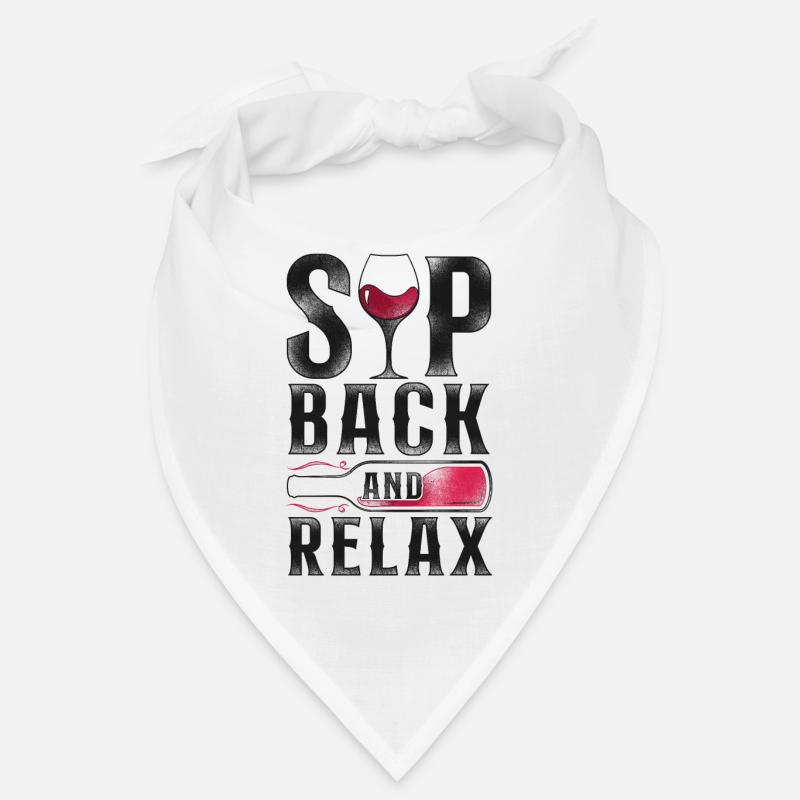 Sommelier Wine Drinking Tasting Bandana