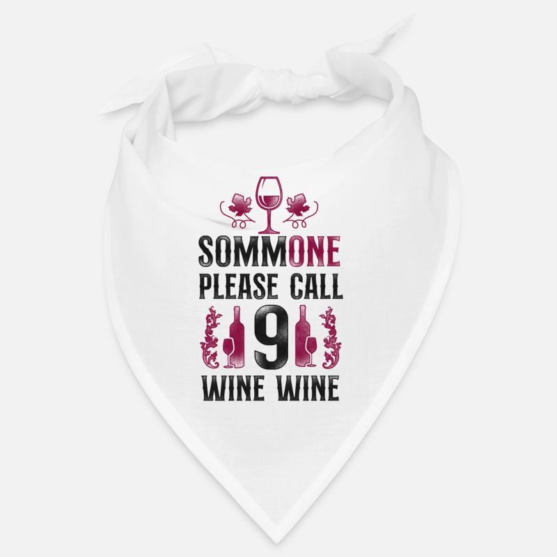 Sommelier Wine Drinking Tasting Bandana