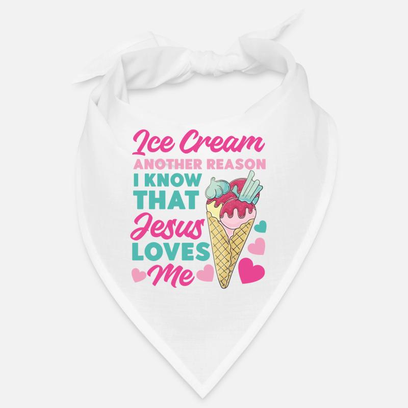Crème glacée Christian Jesus Cone Ice Bandana