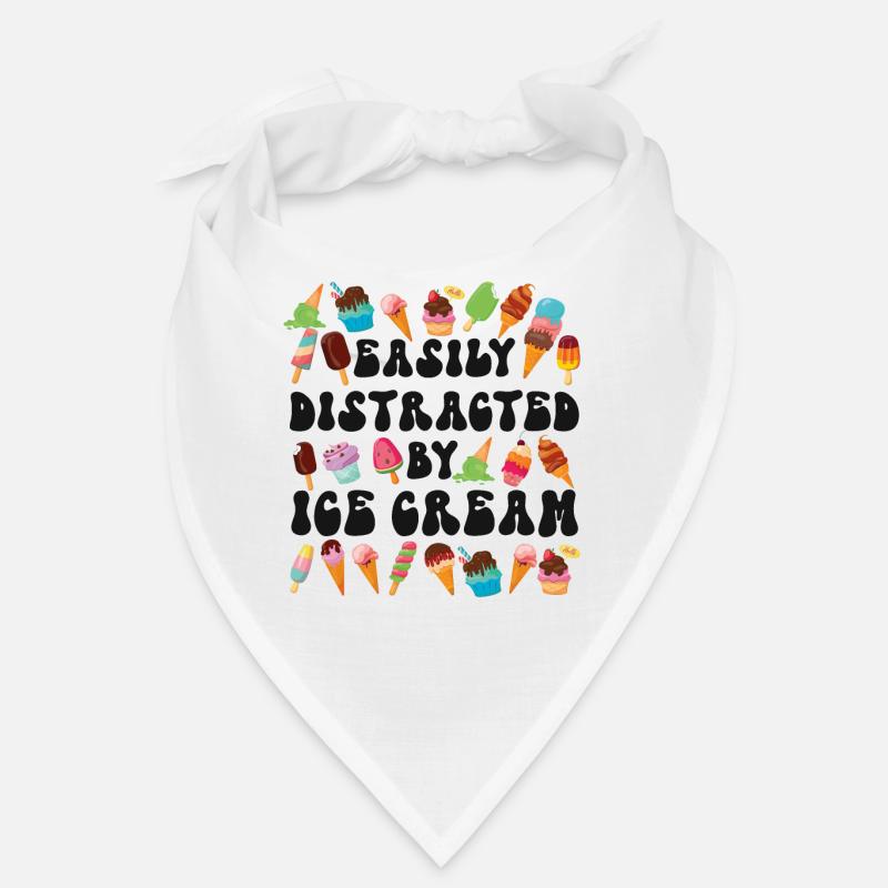 Ice Cream Cone Popsicle Easily Bandana