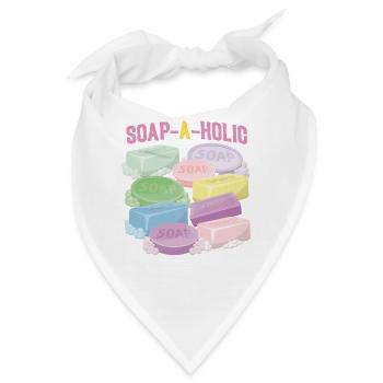 Soap Making Crafting Soap-A-Holic - Bandana - Weiß - Vorne
