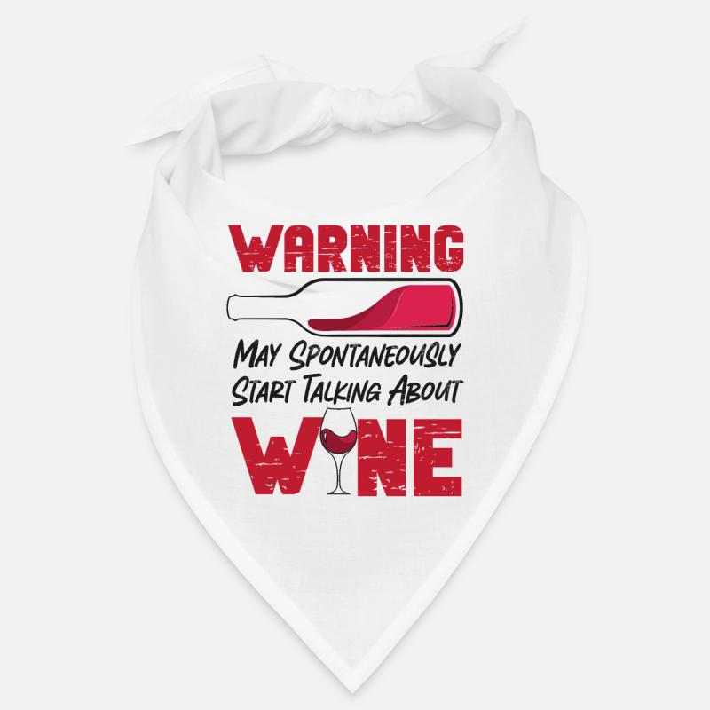 Sommelier Wine Drinking Tasting Bandana