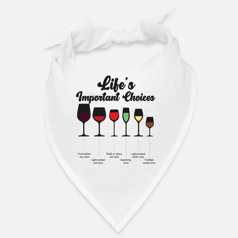 Sommelier Wine Drinking Tasting Bandana