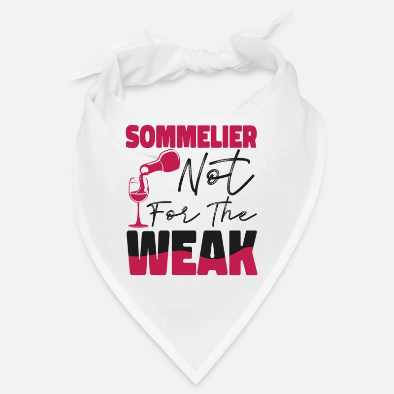 Sommelier Wine Drinking Tasting Bandana