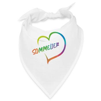 Sommelier Wine Drinking Tasting - Bandana - Weiß - Vorne